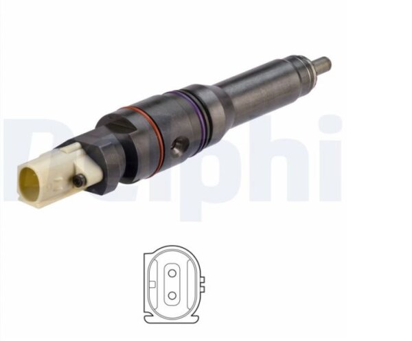 Delphi Injektor 42055879 neu